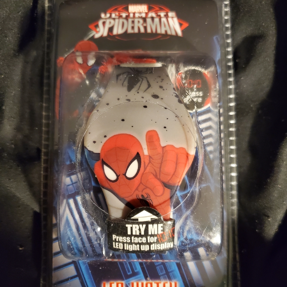 Spider-Man LED Watch - Red and Black